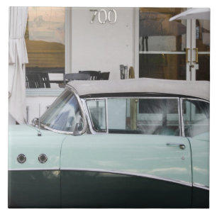 USA, Florida, Miami Beach: South Beach, 1956 Kakelplatta