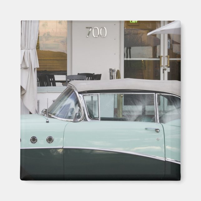 USA, Florida, Miami Beach: South Beach, 1956 Magnet (Framsidan)