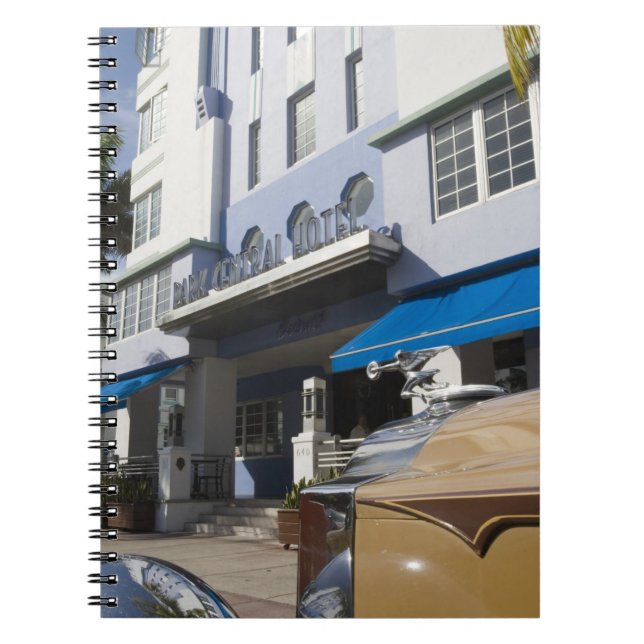 USA, Florida, Miami Beach: South Beach, Art Deco Anteckningsbok (Framsidan)