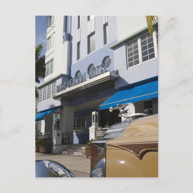 USA, Florida, Miami Beach: South Beach, Art Deco Vykort (Framsida)