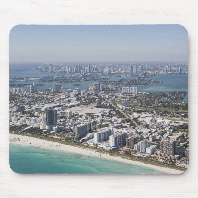 USA, Florida, Miami, Cityscape med strand 3 Musmatta (Framsidan)