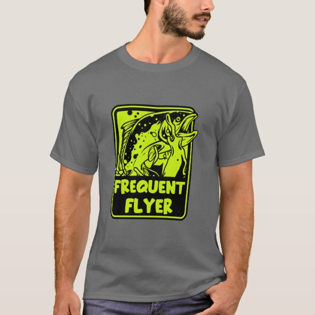 USA-Flygfiske T Shirt (Framsida)