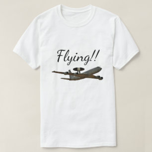 USA Flygkarta Design – Amerikanska Flygresorutter T Shirt