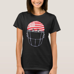 Usa Football Helmet Iports Hobby Manar Women T Shirt