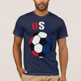 USA Footy (mörk) Tee Shirt