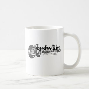 USA för Nashville musikstad mugg