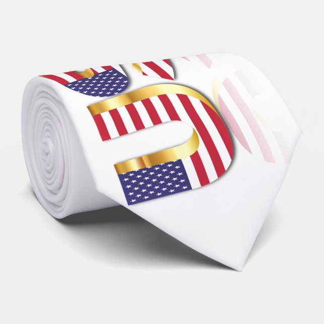 USA - Förenta staterna - Flagga - Patriotic Slips (Rullad)
