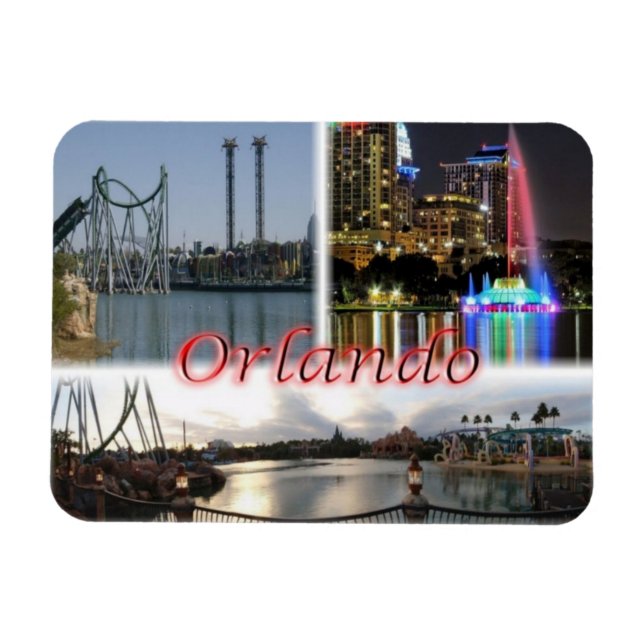 USA - Förenta staterna - Orlando Florida - Magnet (Horisontell)