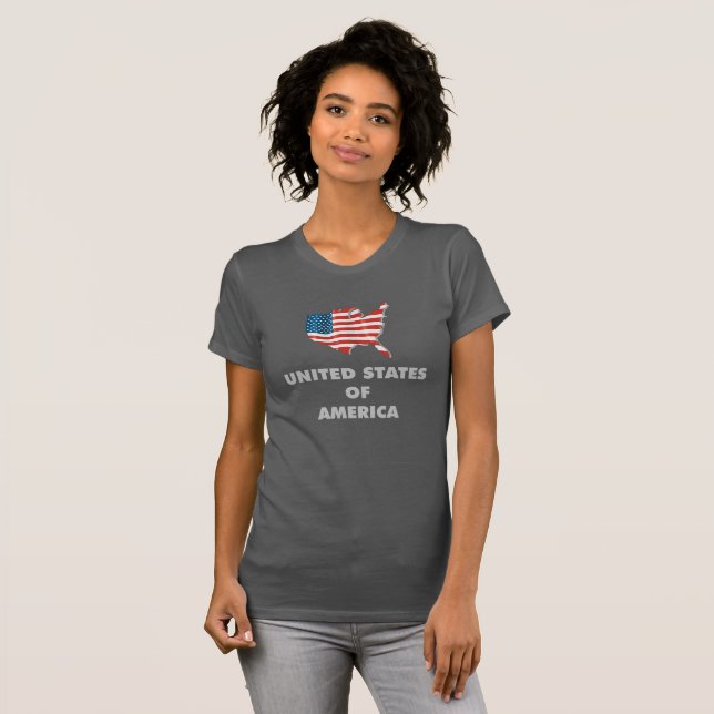 USA - Förenta staterna T Shirt (Hel framsida)