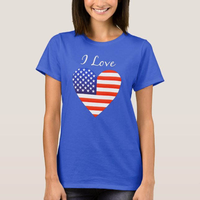 USA - Förenta staterna T Shirt (Framsida)