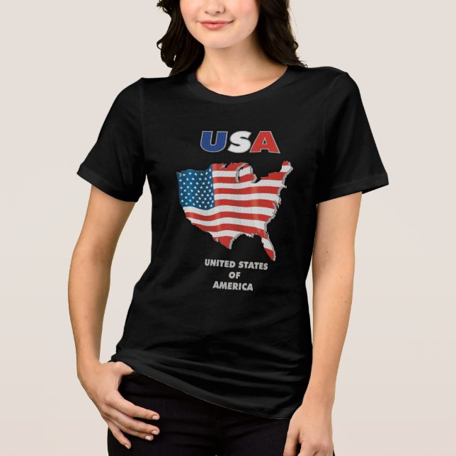 USA - Förenta staterna T Shirt (Framsida)