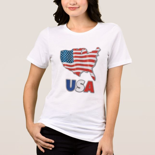 USA - Förenta staterna T Shirt (Framsida)