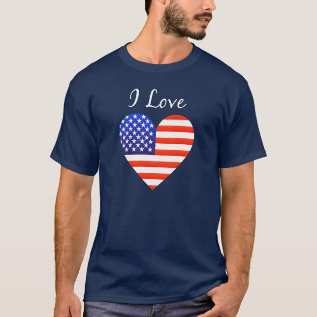 USA - Förenta staterna T Shirt (Framsida)