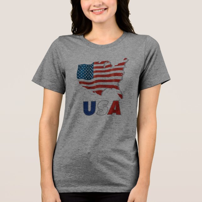 USA - Förenta staterna T Shirt (Framsida)