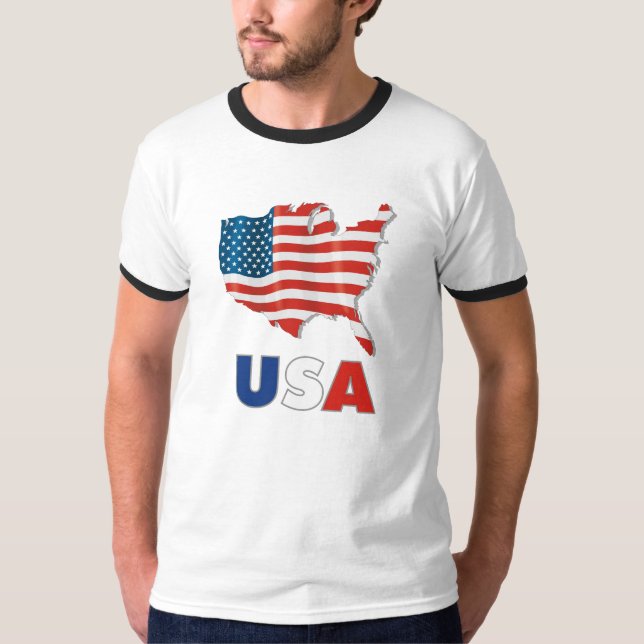 USA - Förenta staterna T Shirt (Framsida)
