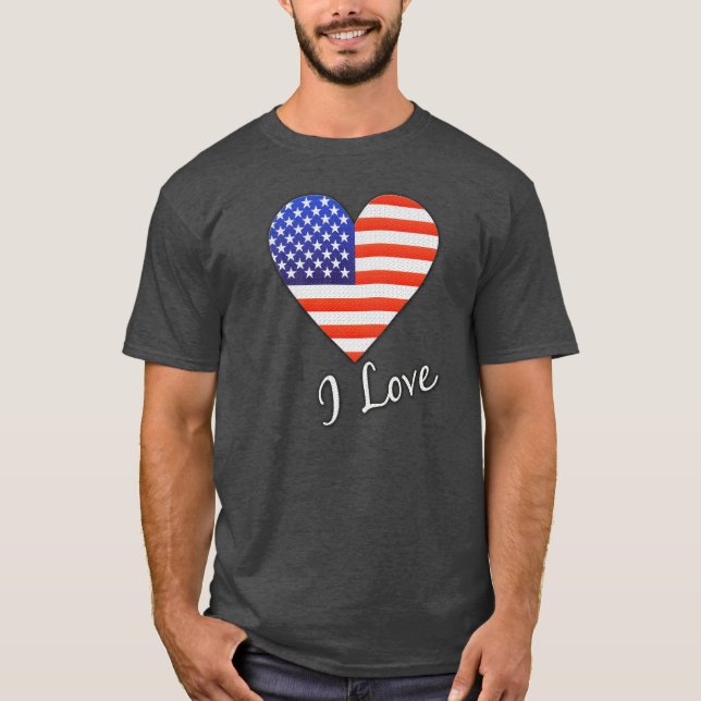 USA - Förenta staterna T Shirt (Framsida)