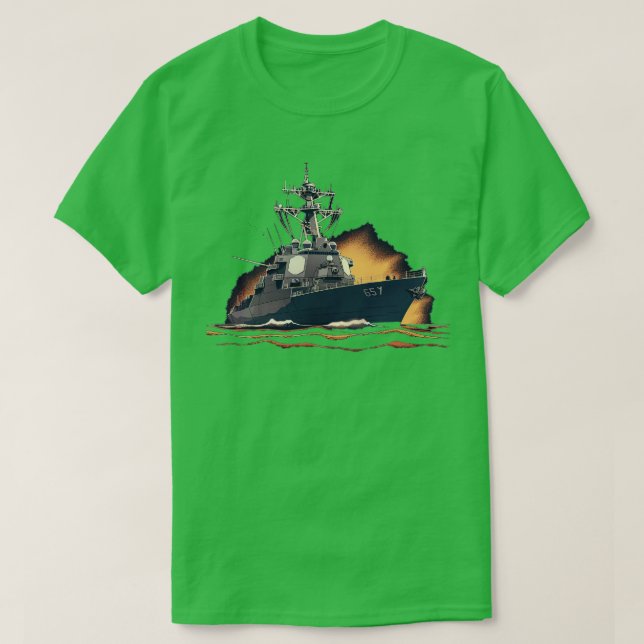 USA FÖRSTÖRARE FRAKT T SHIRT (Design framsida)