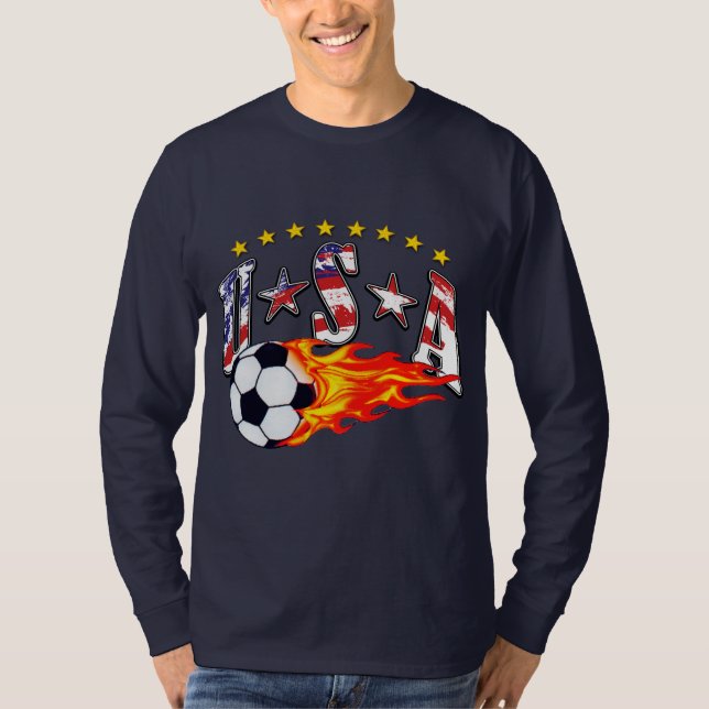 USA fotboll 2010 T-shirt (Framsida)