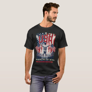 USA Fotboll 2026 Fan Utstyr Patriotisk Amerikansk T Shirt