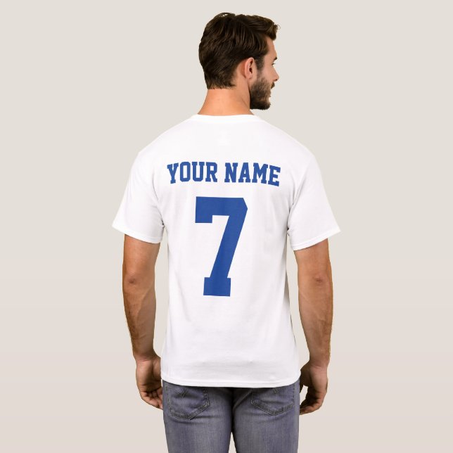 USA Fotboll 2026 T Shirt (Hel baksida)
