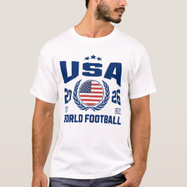USA Fotboll 2026 VM T Shirt