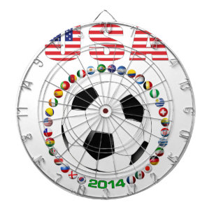 USA fotboll 4017 Darttavla