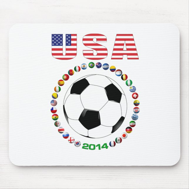 USA fotboll 4017 Musmatta (Framsidan)