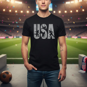 USA Fotboll Amerikansk fotbollsfan T Shirt