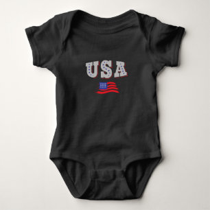 USA Fotboll Fan Tröja Shirt Amerikansk Flagga