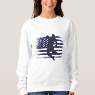 USA Fotboll Fan Tröja Shirt Amerikansk Flagga