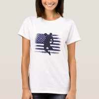 USA Fotboll Fan Tröja Shirt Amerikansk Flagga
