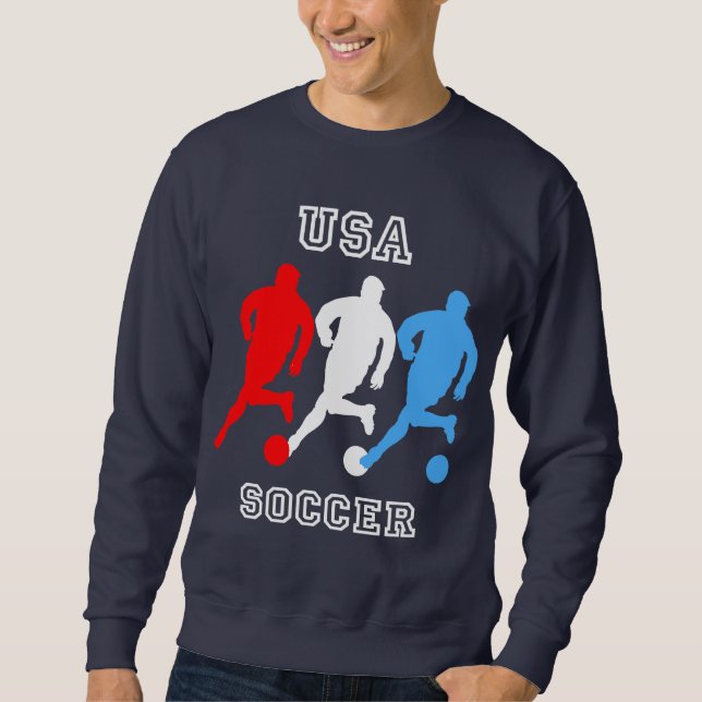 USA fotboll Långärmad Tröja (Framsida)