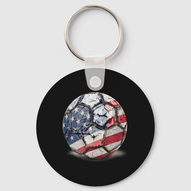 USA fotboll Nyckelring (Framsida)