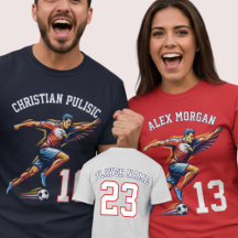 USA Fotboll Örn Athlete Patriotisk National Lag 