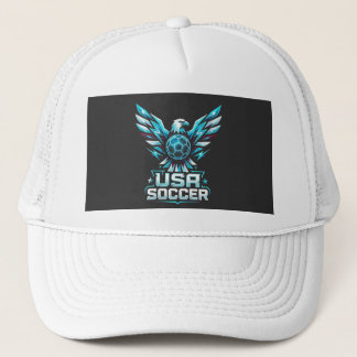 USA Fotboll Örn Neon Trucker Hatt Keps