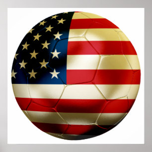 USA fotboll Poster