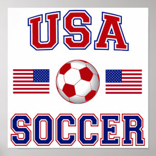 USA fotboll Poster