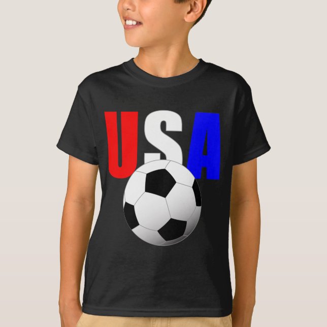 USA fotboll T Shirt (Framsida)