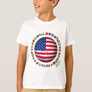 USA fotboll Tee