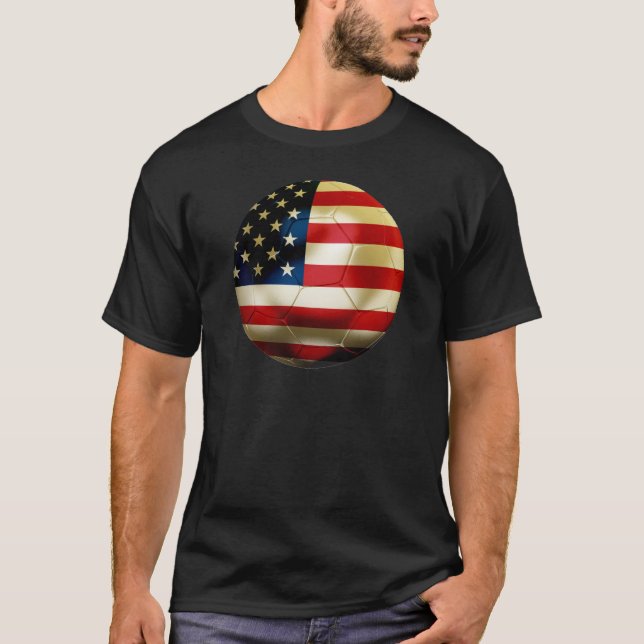 USA fotboll Tee Shirt (Framsida)