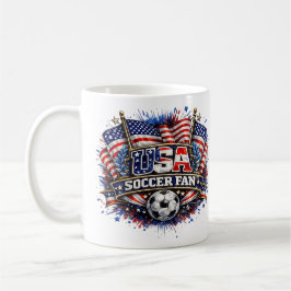 USA-fotbollsfan | Amerikansk Kaffemugg