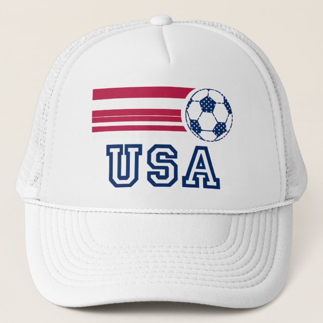 USA Fotbollsmössa Truckerkeps (Framsida)