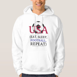 USA Fotbollssupporter: Achempong Personlig Nation Hoodie