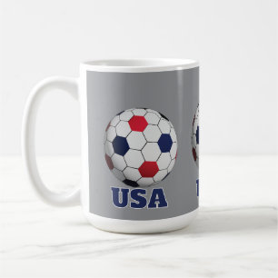 USA fotbollströja Kaffemugg