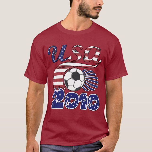 USA fotbollT-tröja T-shirt (Framsida)