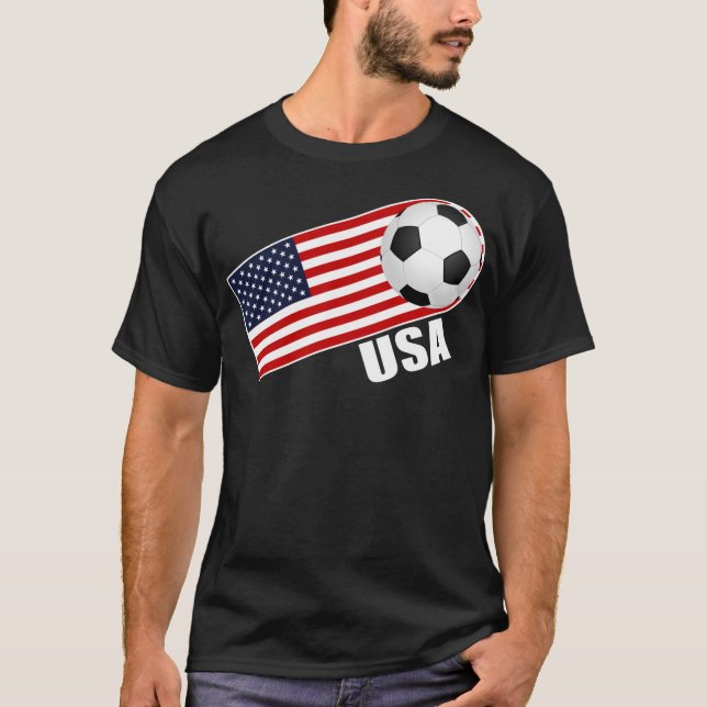 USA fotbollvm Tee (Framsida)