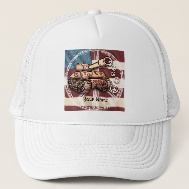 USA Fredstank  Keps (Framsida)