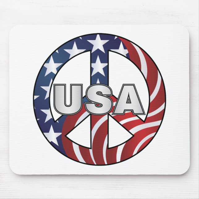 USA-Fredstecken Musmatta (Framsidan)