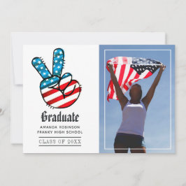 USA Fredstecken Studenten Photo Meddelande