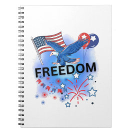 USA Freedom Anteckningsbok